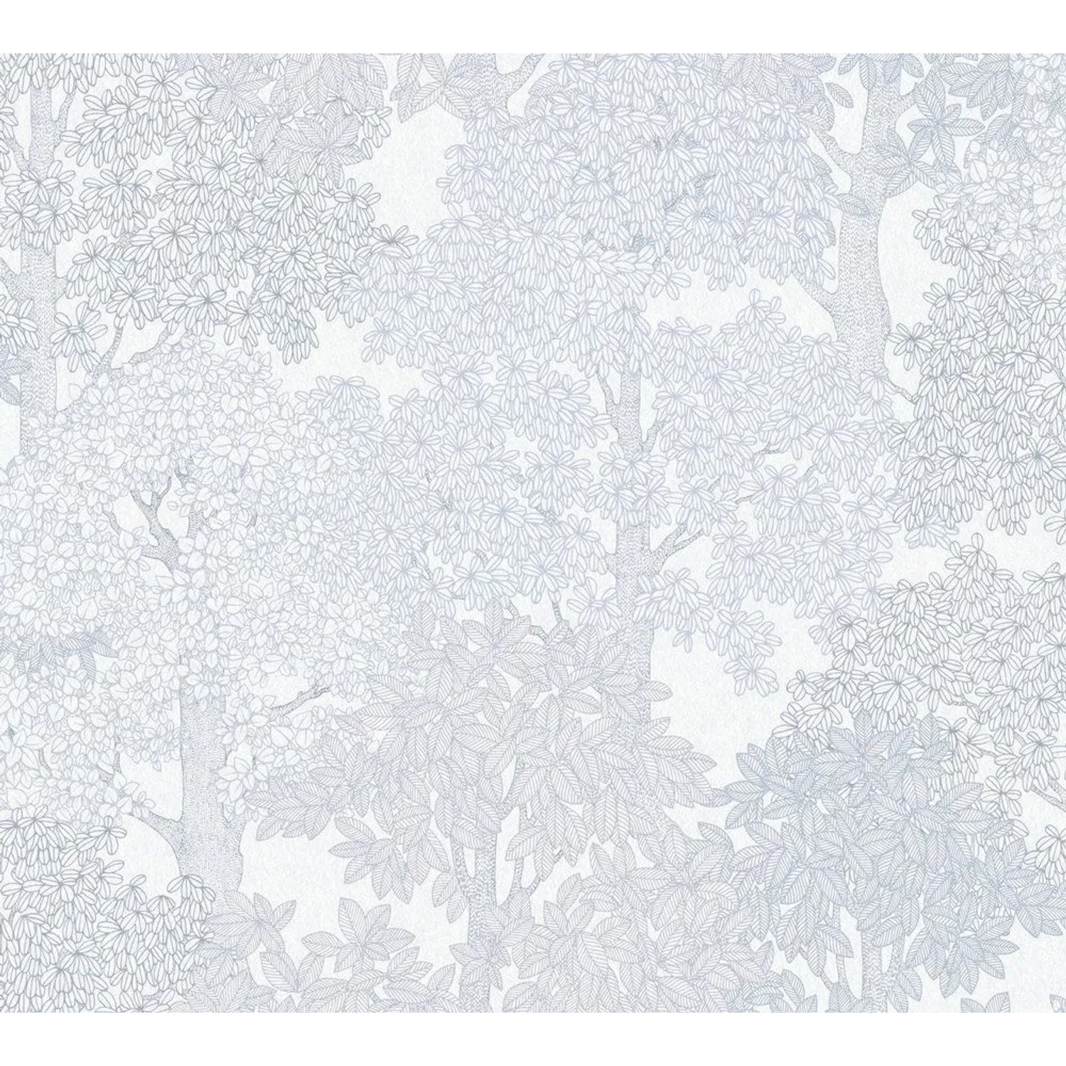 Tadessi Tapete Floral M1-No.1445 Vliestapete in Grau