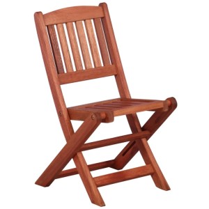 vidaXL Kinder-Esszimmerstühle 2 Stk Massivholz Eukalyptus 45583