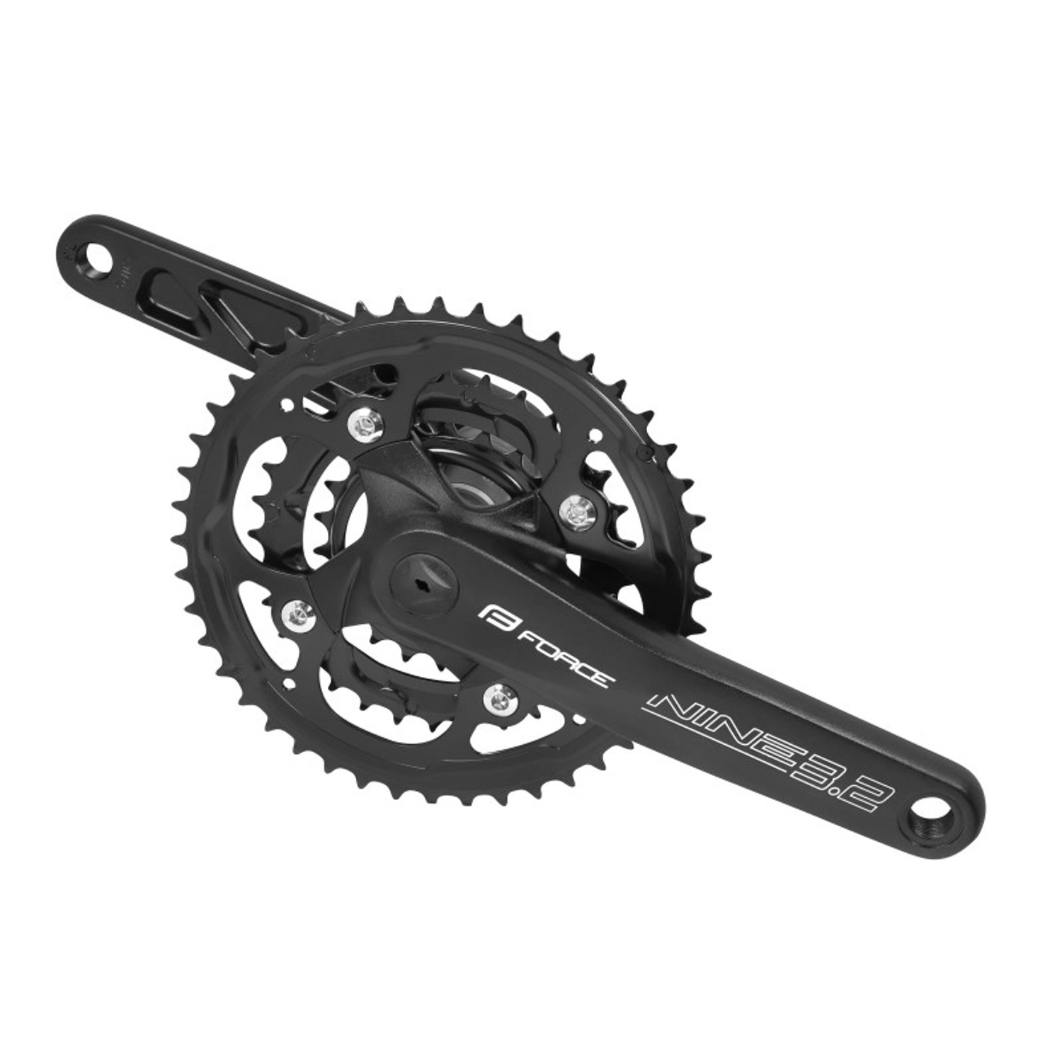 Force Alu MTB Kurbelgarnitur für 9-fach Kassette mit 44/32/22 Zähne