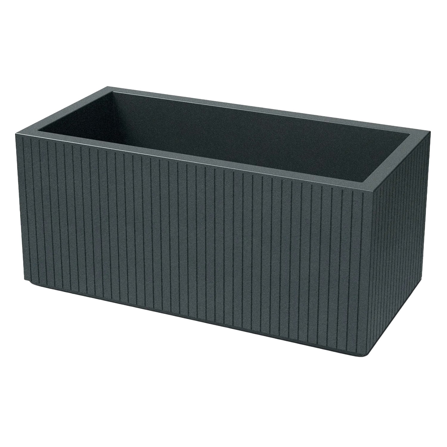 Prosperplast Blumentopf Coro Case 38 cm x 80 cm x 36 cm Graphit