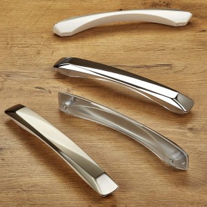 SOTECH Bügelgriff SW35 BA 192 mm Metall DURON Edelstahloptik Weiß