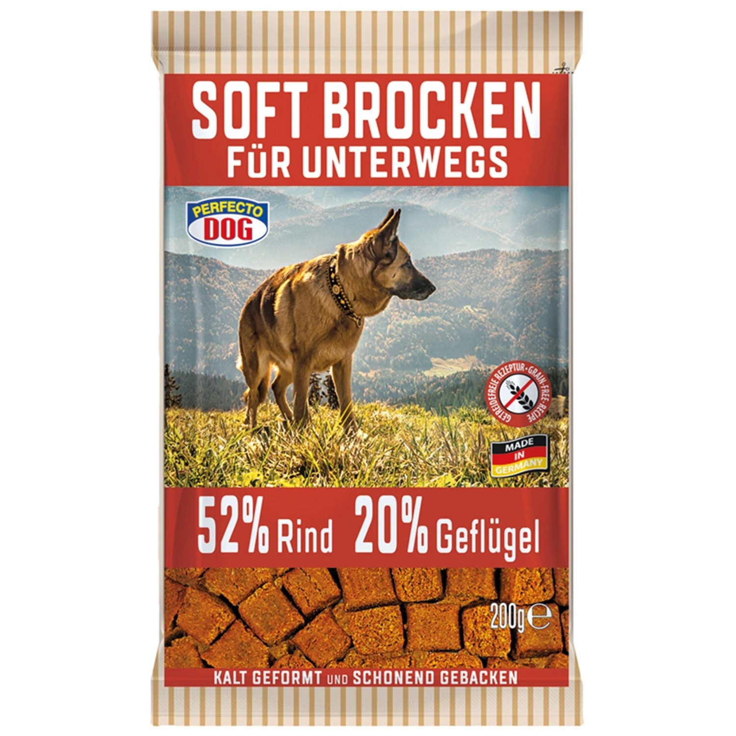 Perfecto Dog Soft Brocken für Unterwegs 200 g