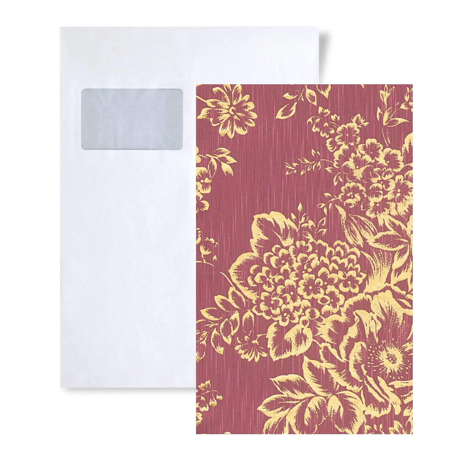 PROFHOME 1 MUSTERSTÜCK S-306576-GU DIN A4 MUSTER der Floral Tapete günstig online kaufen