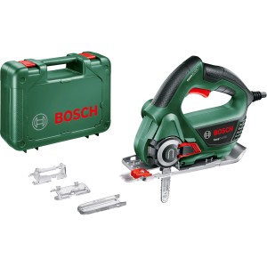 Bosch NanoBlade EasyCut 50 Säge mit Zubehör und Transportkoffer.