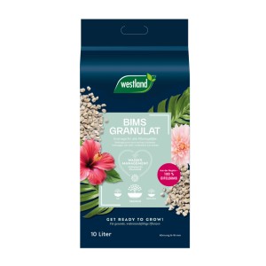 Westland Bims-Granulat 10L Sack für Drainage in Pflanzgefäßen und Hochbeeten.