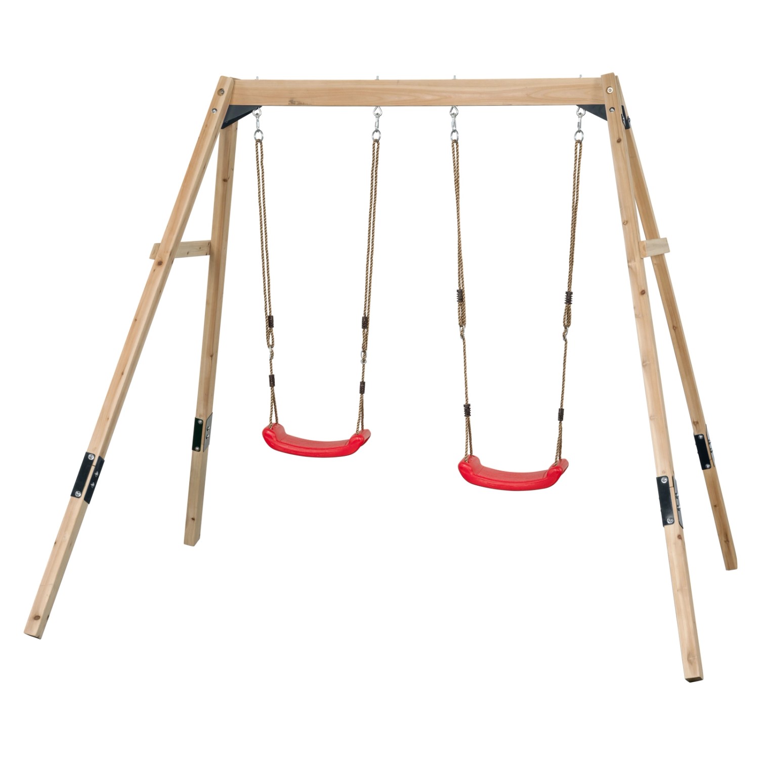 Swing King Schaukel Olivia 230 cm x 200 cm x 203 cm Natur FSC® günstig online kaufen