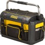 Stanley FatMax Werkzeugtrage 1-79-213, robuste Werkzeugtasche mit vielen Fächern und verschließbarer Abdeckung.