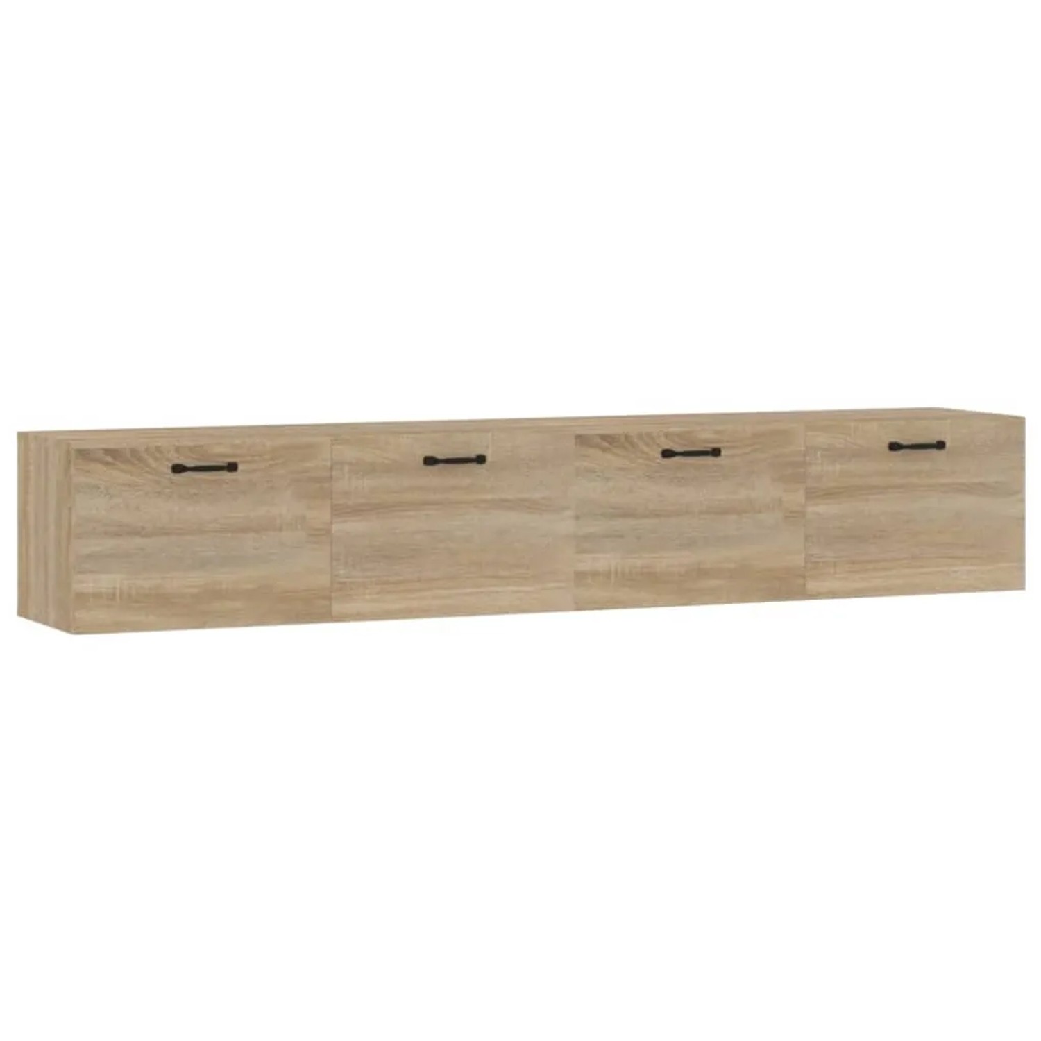 vidaXL Wandschränke 2 Stk Sonoma-Eiche 100x36,5x35 cm Holzwerkstoff Modell 1