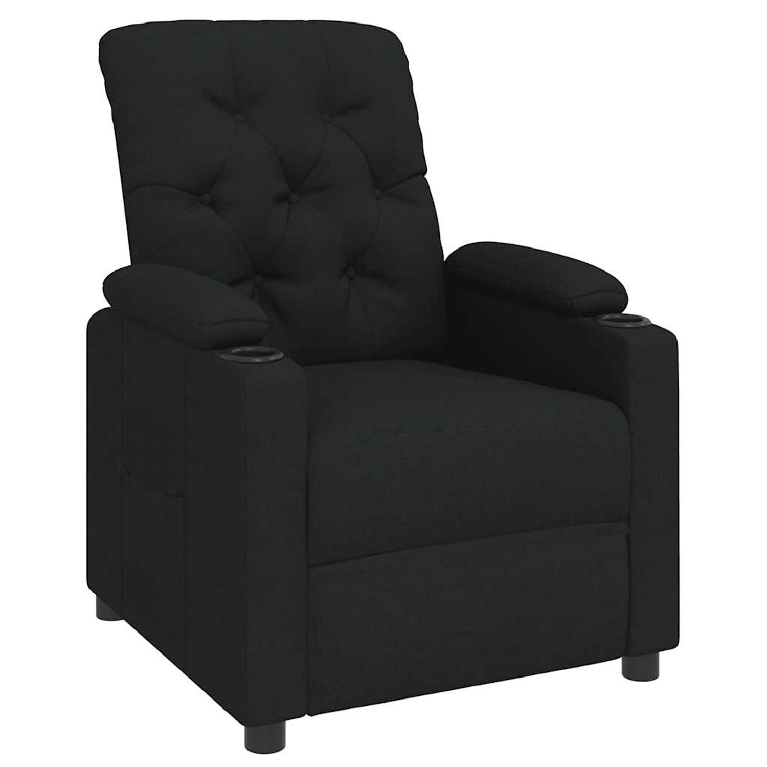 vidaXL Relaxsessel Schwarz Stoff 339104 günstig online kaufen