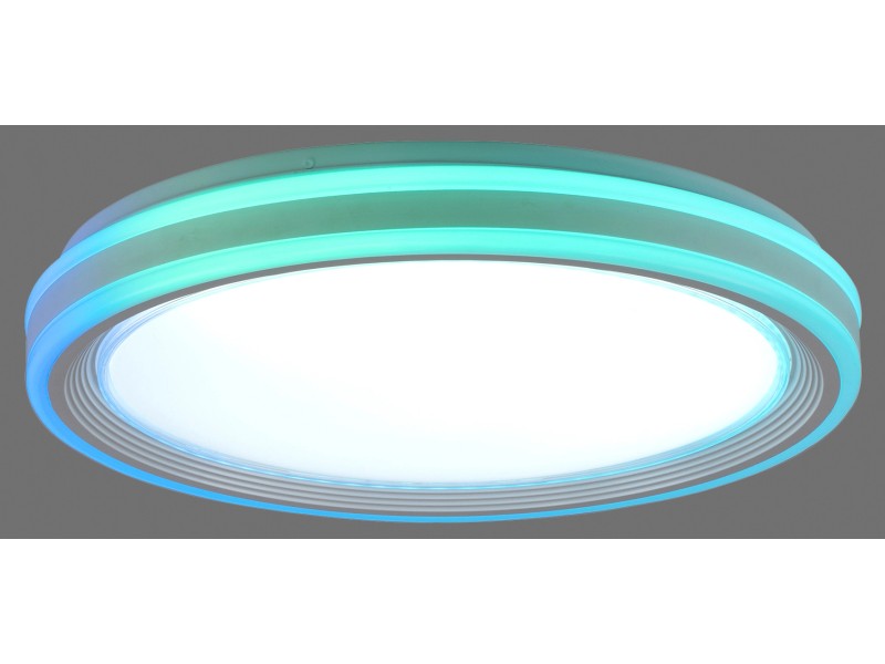 Just Light. LED-Deckenleuchte Spheric Weiß kaufen bei OBI