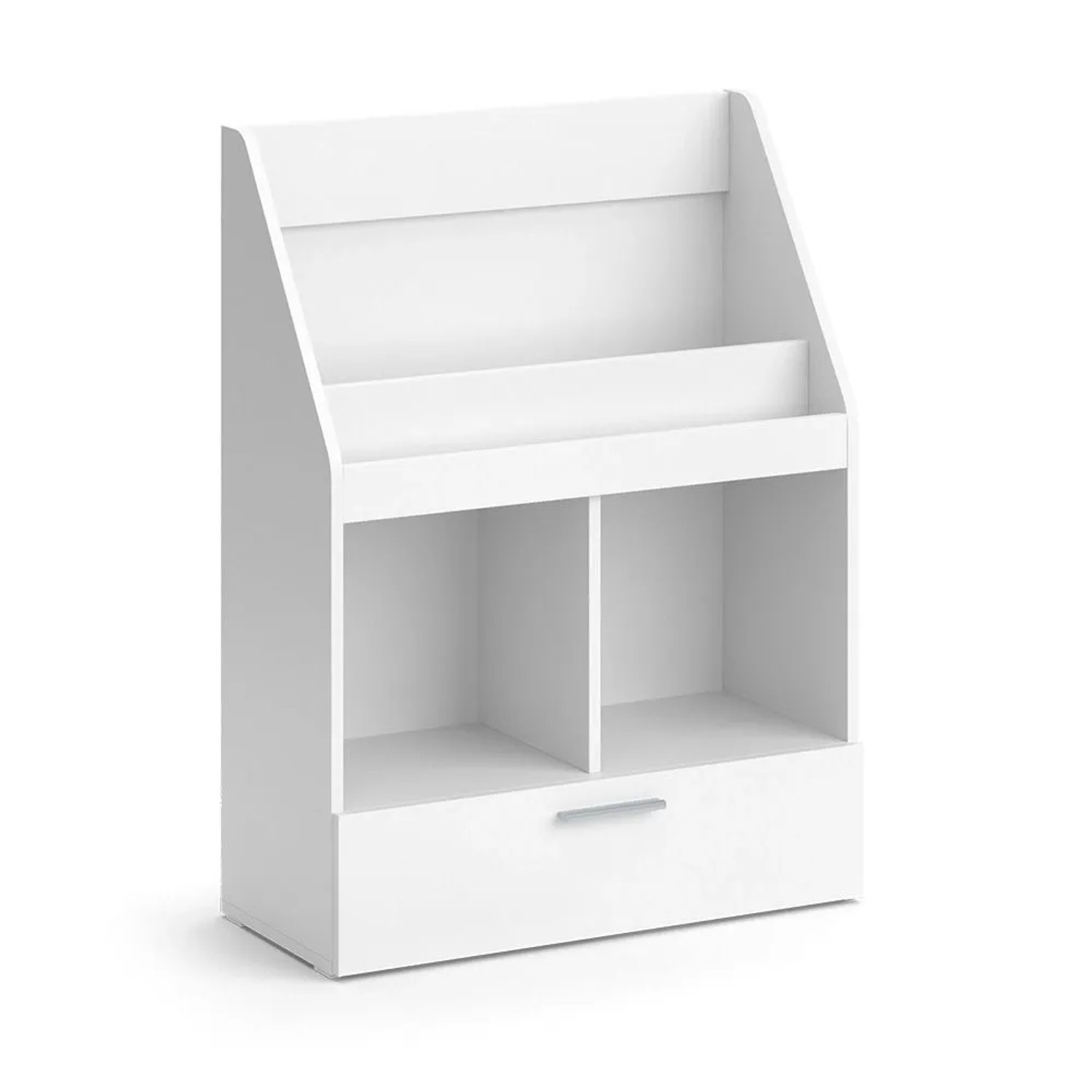 Vicco Bücherregal Luigi Weiß 72 x 96 ohne Faltboxen Art Nr 40803