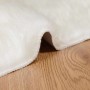 vidaXL Kunstschaffell Teppich Tafalla Weiß 240 x 340 cm Polyester 42021464_8