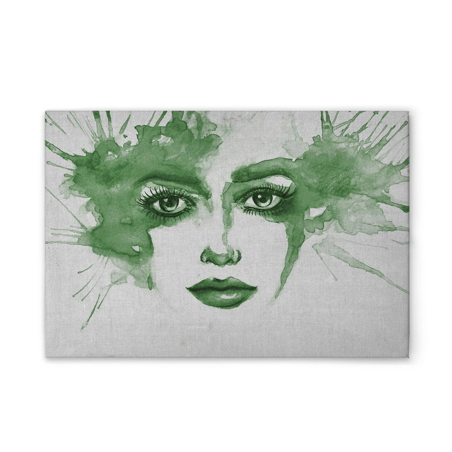 Tadessi Leinwandbild - M1-No.51267 - Wasserfarben Kunst - 60 x 40 cm - Hochformat