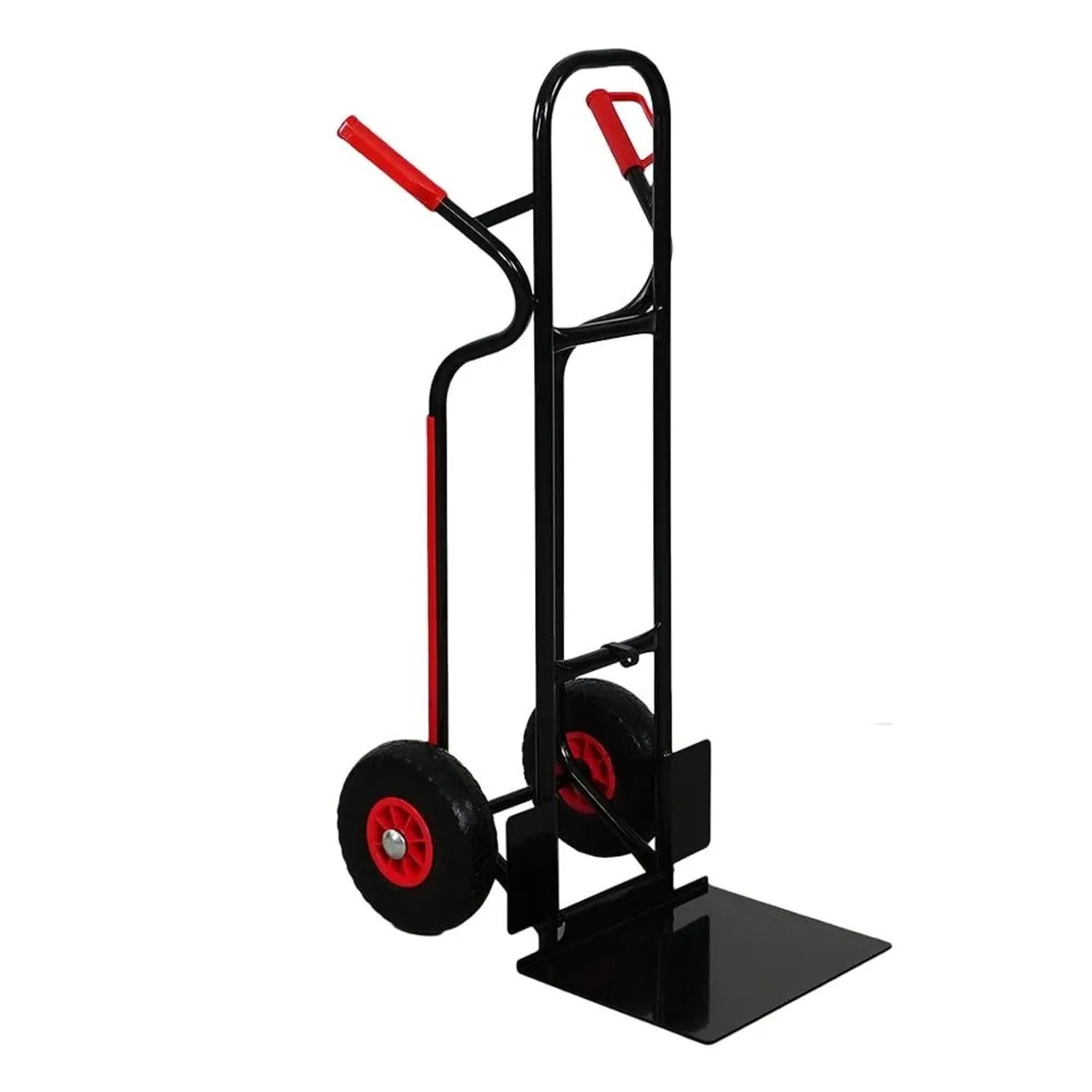 PROREGAL Sackkarre RAGNAR Mit XXL Klappbarer Schaufel 117 x 60 x 60 cm Tragkraft 250 kg Pannensichere Räder Stahlrahmen Schwarz