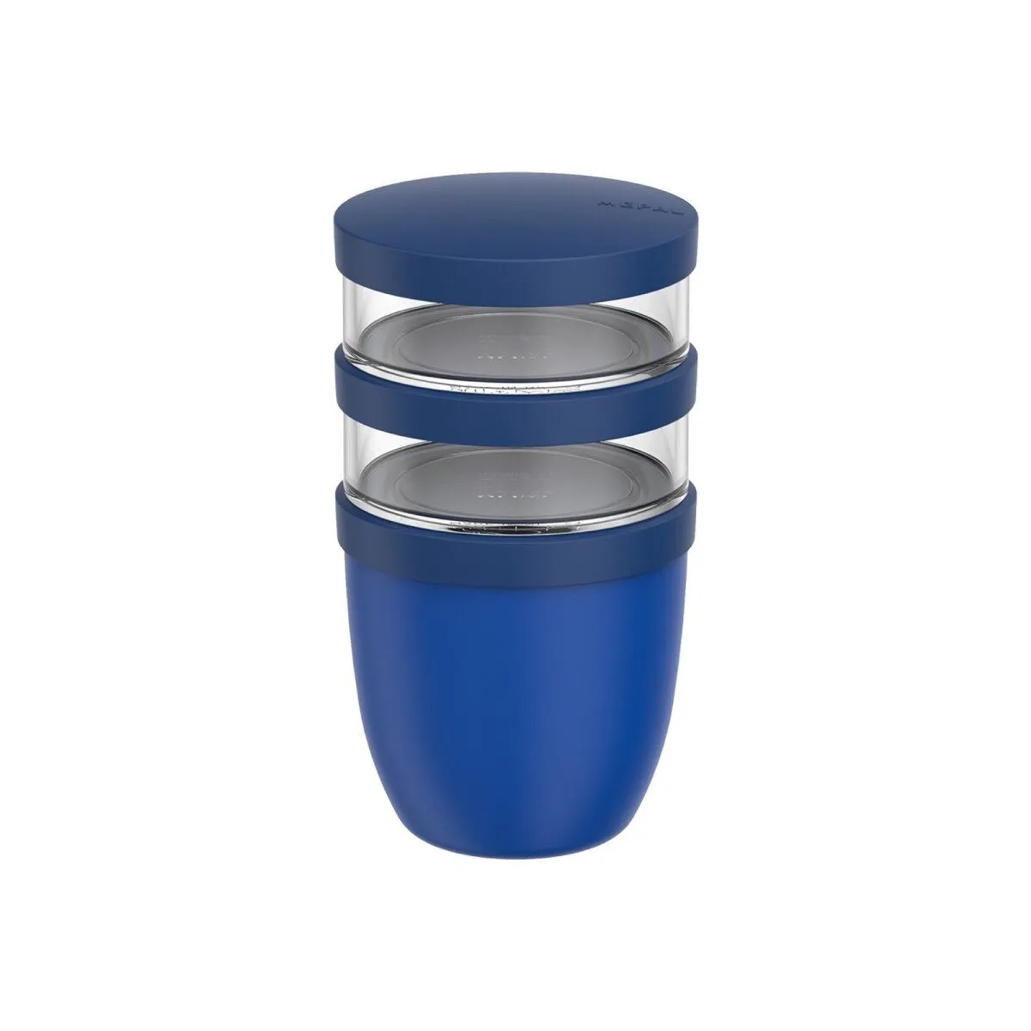 Mepal Ellipse Lunchpot 500 ml & 2x 200 ml Vivid Blue