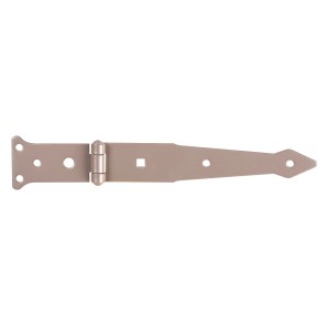 Alberts Duravis Werfgehänge, perlbeige, duplexbeschichtet, 202/77 mm x 48 mm. Winkel & Holzverbinder.