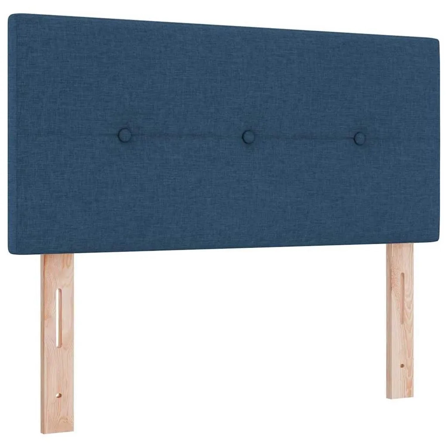 vidaXL Kopfteil mit Kopfteil Blau 100 cm Kunstleder 42007143