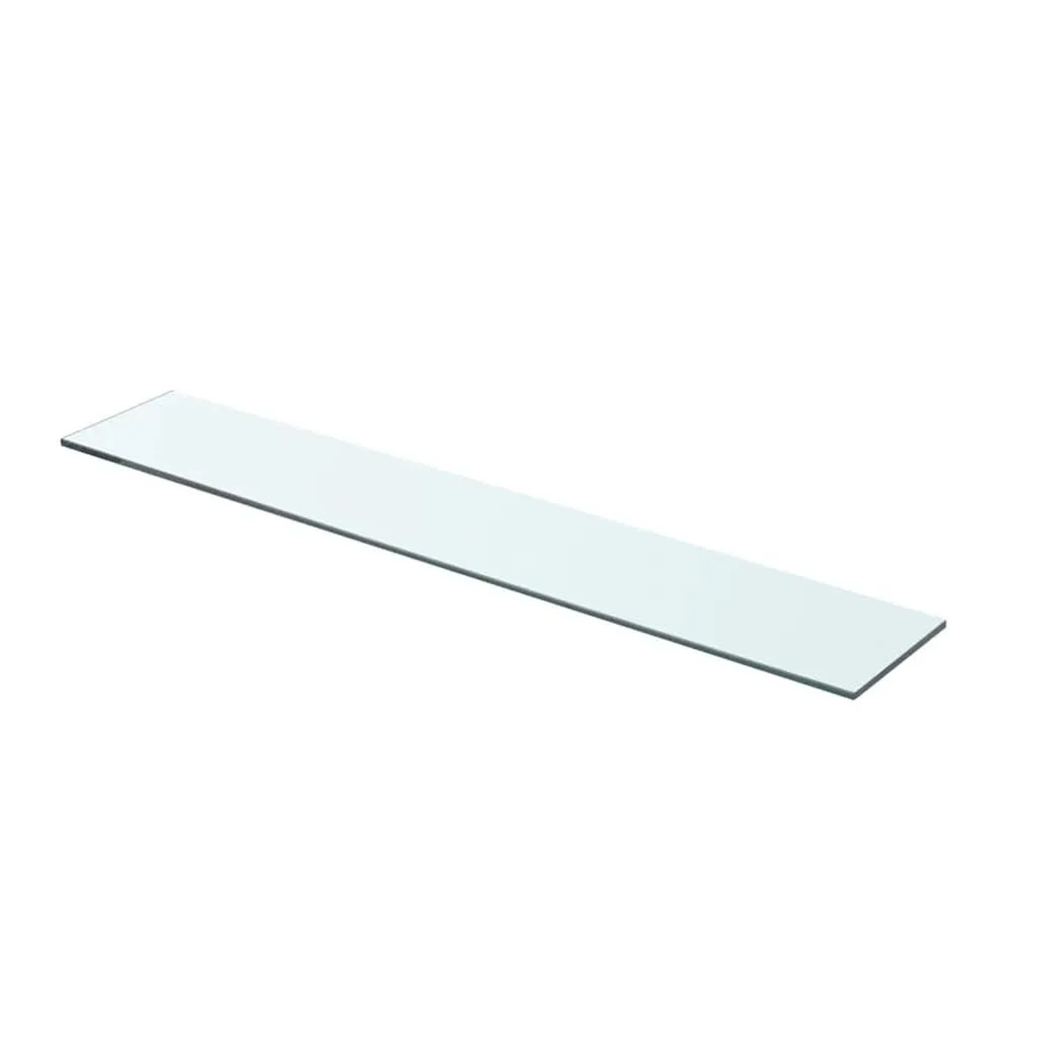vidaXL Regalboden Glas Transparent 70x12 cm 243827