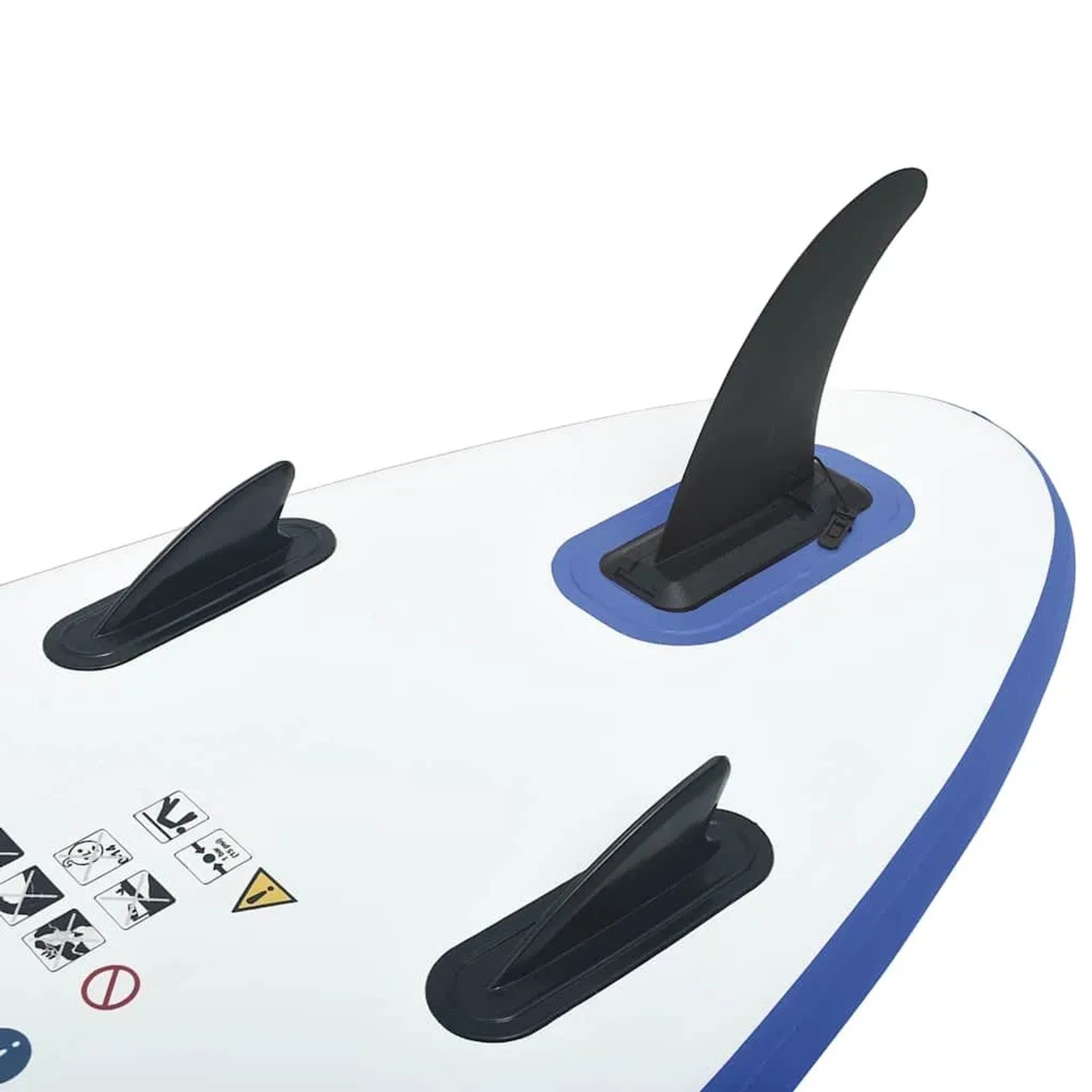 vidaXL SUP-Board Aufblasbar Blau und Weiß 90633_5