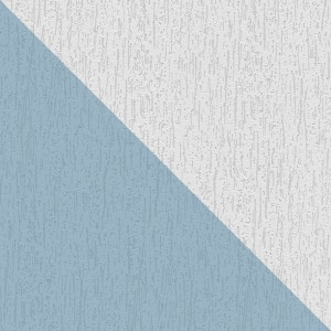 PROFHOME Vliestapete 168917-GU, Struktur, matt, weiß/blau, überstreichbar, 0,53x10,05m.