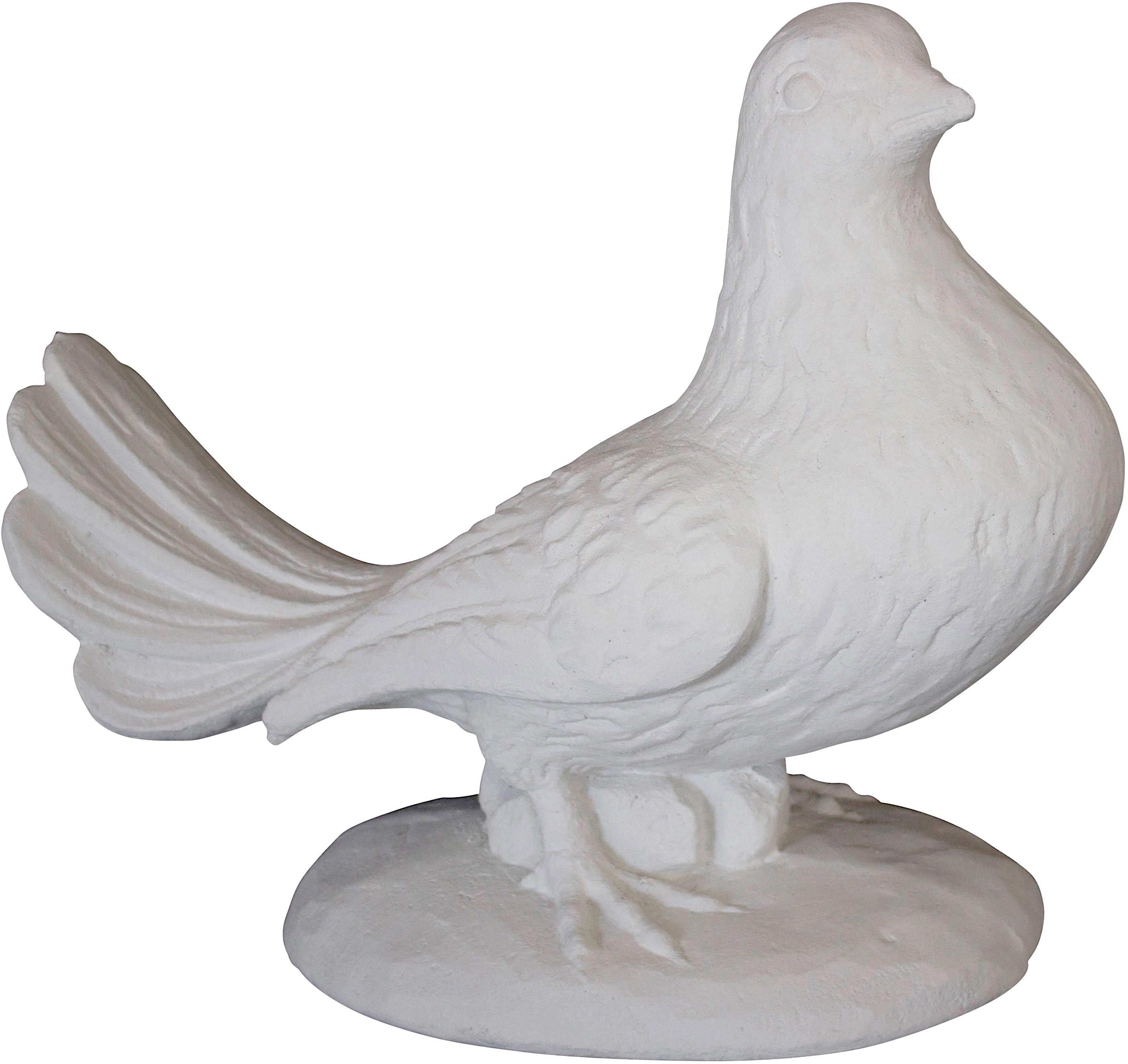 Fantasieco Deko-Figur Stein Taube 31 cm Marmor Weiß kaufen bei OBI