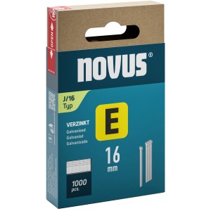 Novus Nägel E Typ J Länge 16 mm 1.000 Stück Novus Nägel E Typ J Länge 16 mm 1.000 Stück