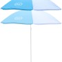 Axi Sonnenschirm, Ø 125 cm, blau-weiß, für Spielgeräte und Picknicktische.