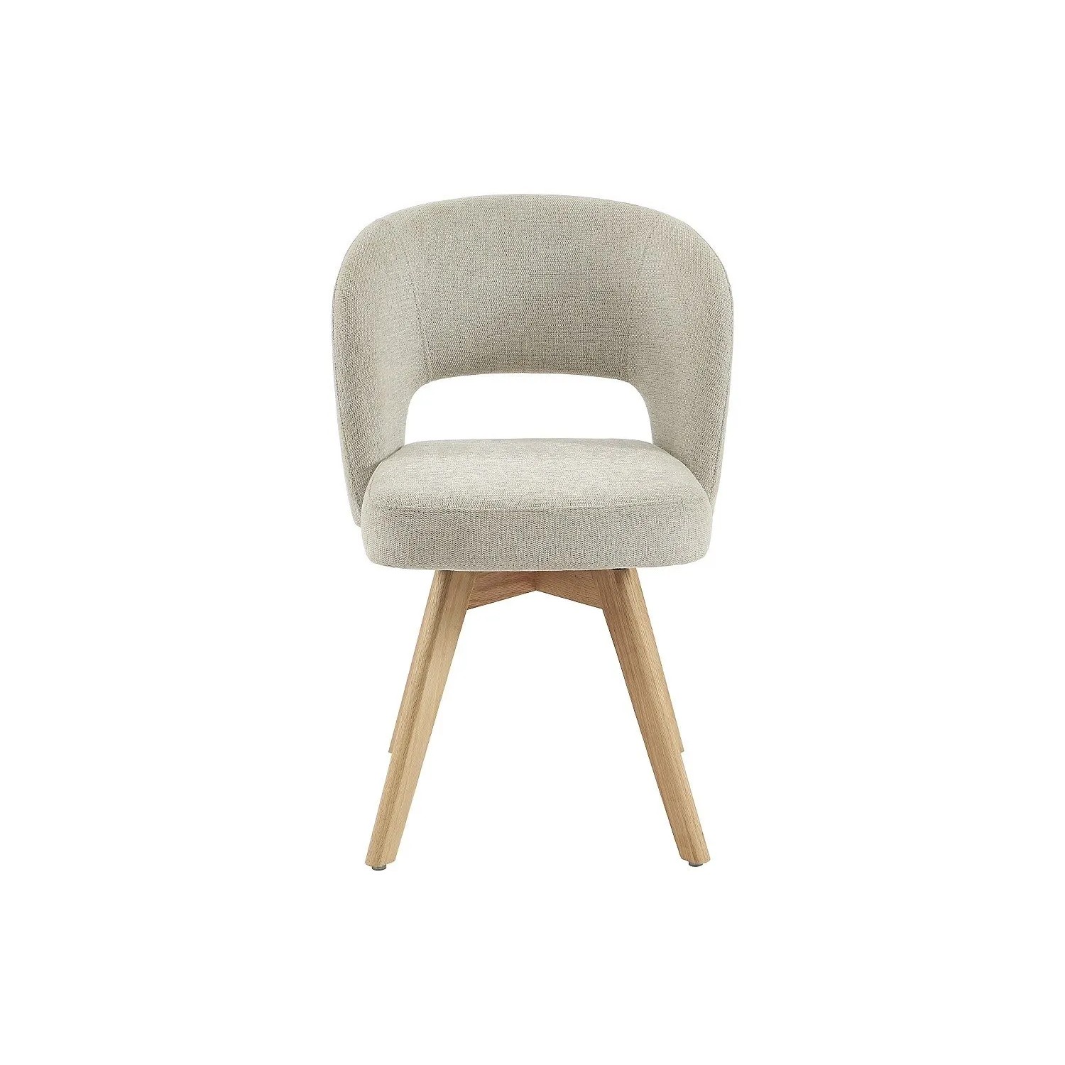 Vente-unique Stuhl Gustavy Cremefarben 54 cm