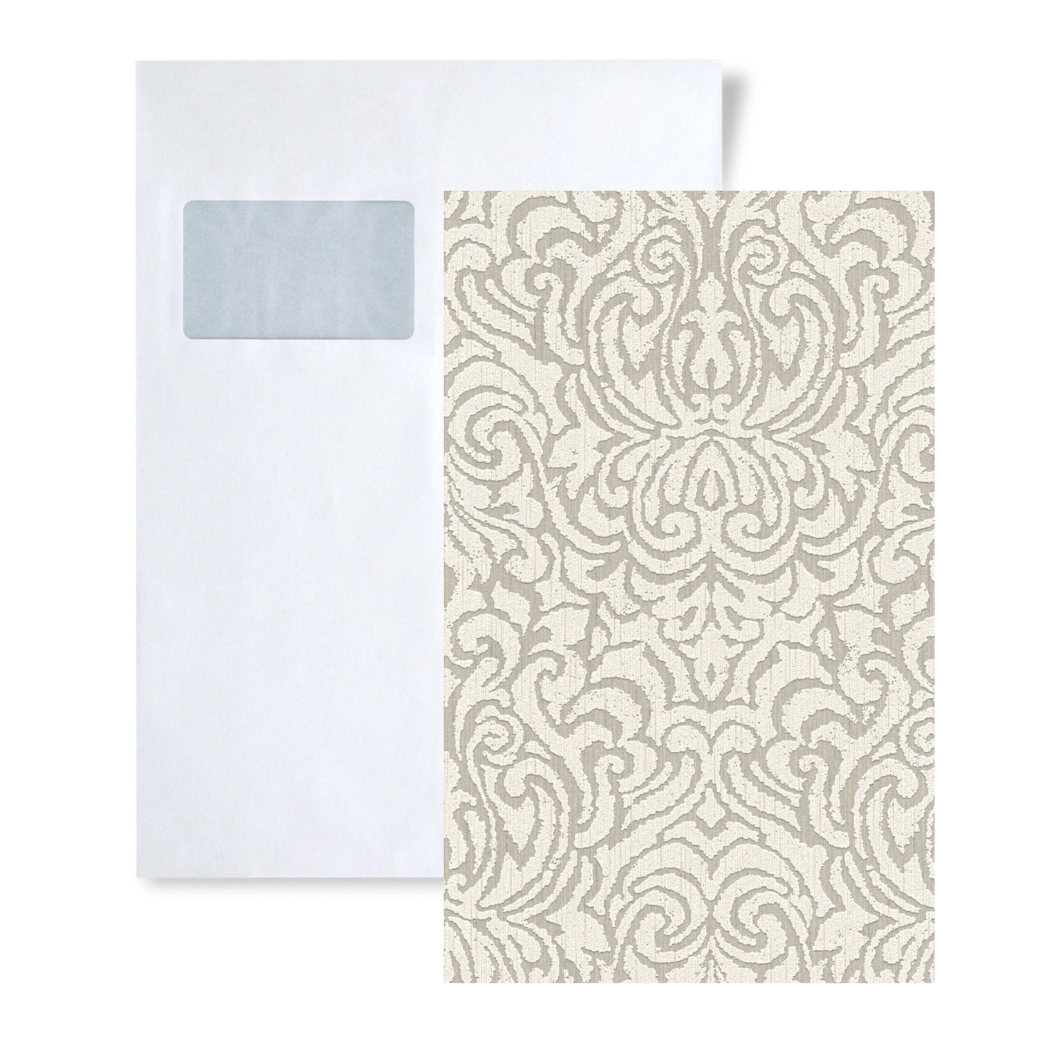 PROFHOME 1 MUSTERSTÜCK S-961933-GU DIN A4 MUSTER der Textiloptik Tapete günstig online kaufen