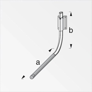 SOTECH OrgaTech 2er Set Fahrrad-Halter 270 x 550 mm mit Wandmontage