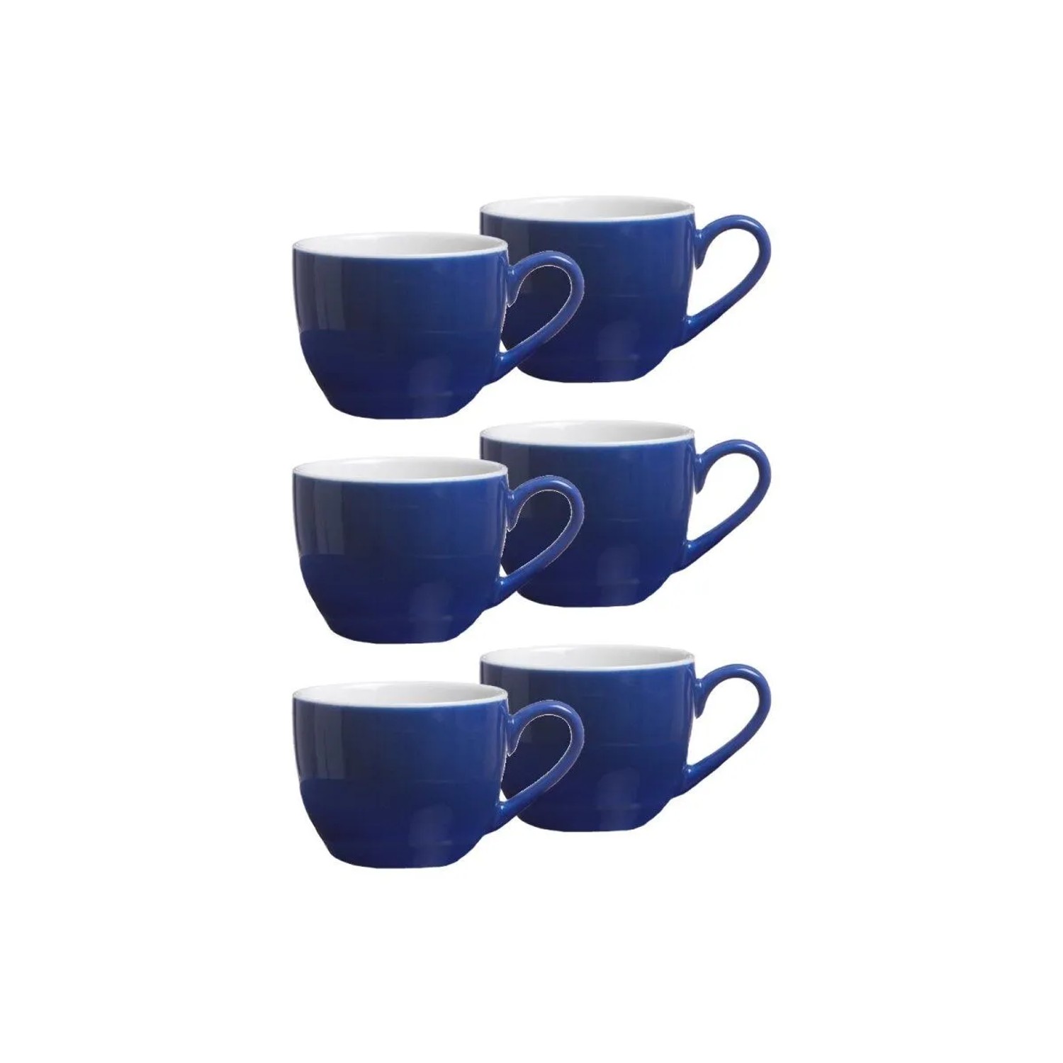 Ritzenhoff & Breker DOPPIO Espressotassen 80 ml 6er Set Blau
