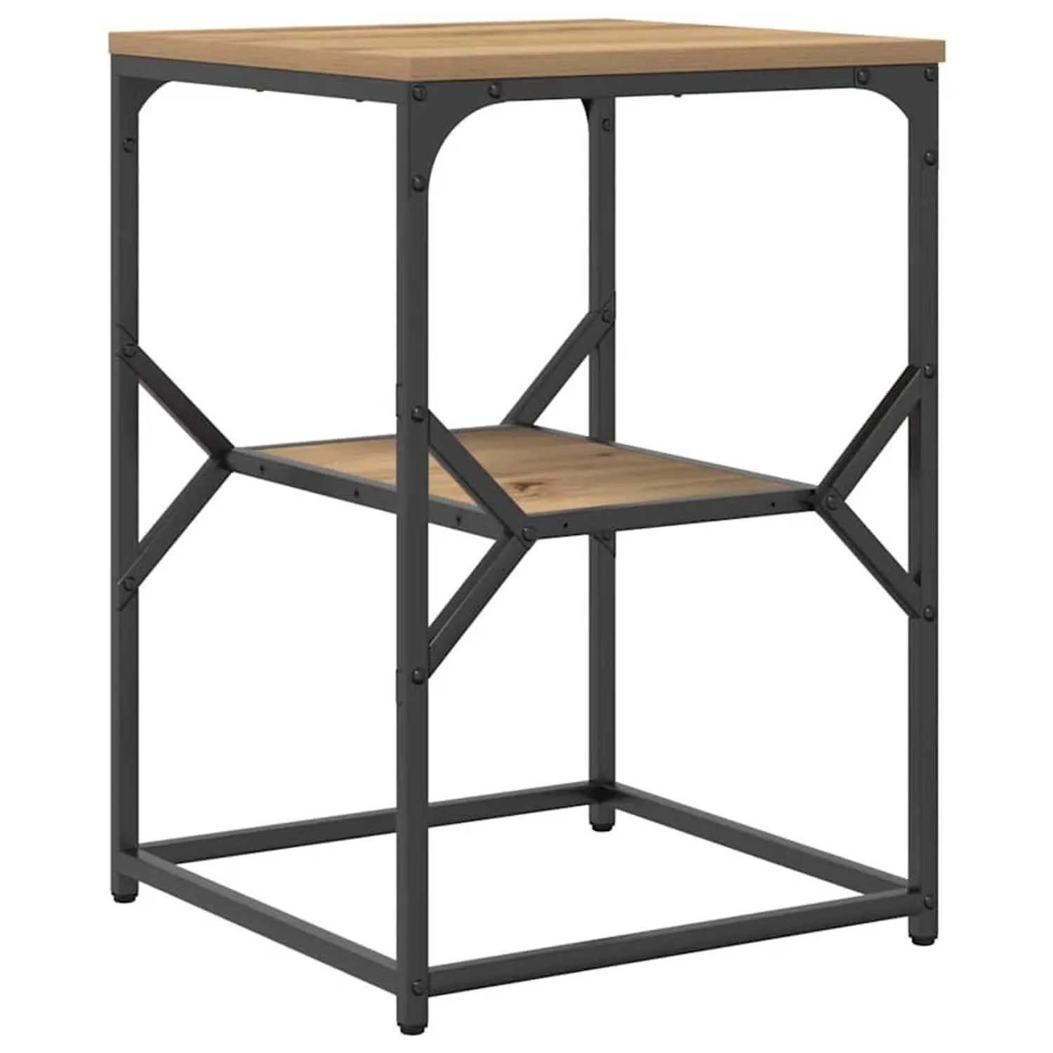 vidaXL Beistelltisch Artisan-Eiche 41 x 40 x 60 cm 868242