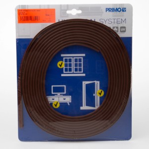 Primo Universaldichtung Densa 25, braun, selbstklebend, für Fenster und Türen.