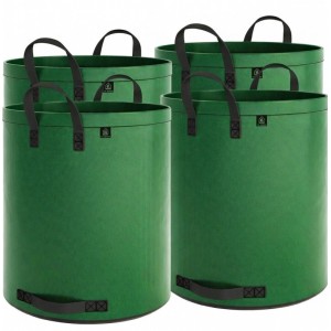TTL GARDEN SUPER SOLID 4x 272L Gartensack 200 g/qm Garten Abfallsäcke Grün Reißfest Für Laub Gras