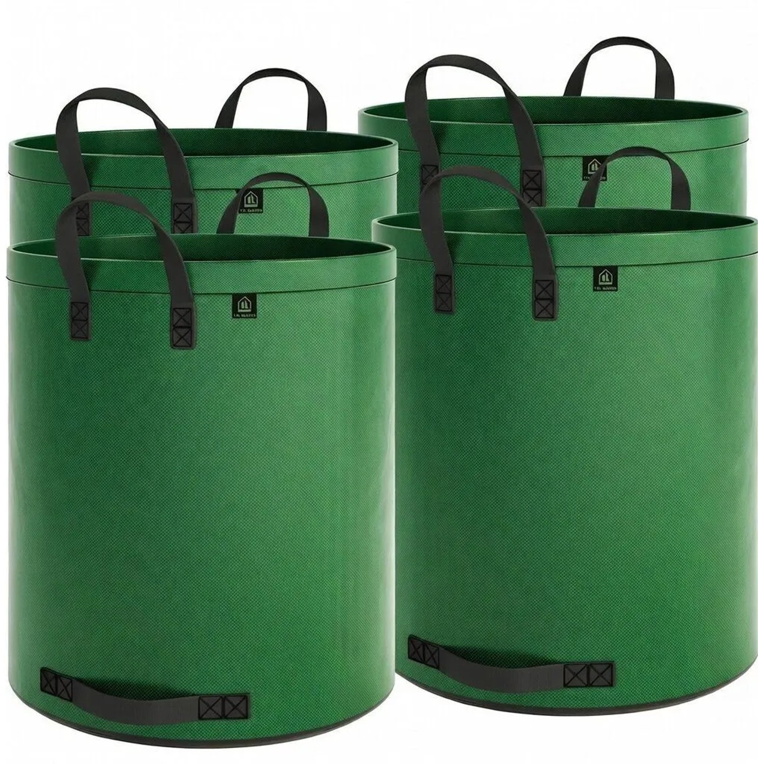 TTL GARDEN SUPER SOLID 4x 272L Gartensack 200 g/qm Garten Abfallsäcke Grün Reißfest Für Laub Gras