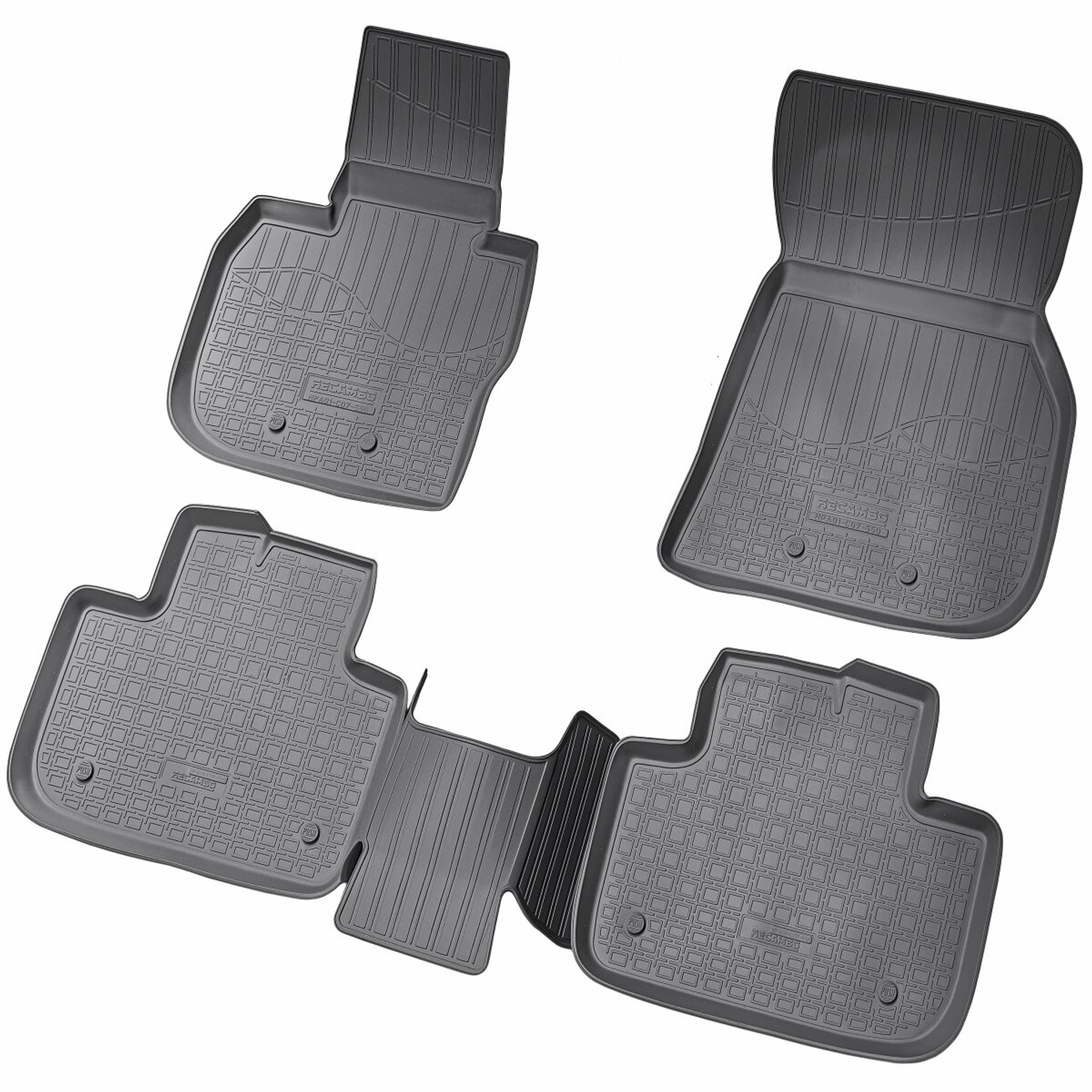 3D Gummi Fussmatten für BMW X3 G01 F97  BJ ab 2017>  Passgenau mit Rand günstig online kaufen