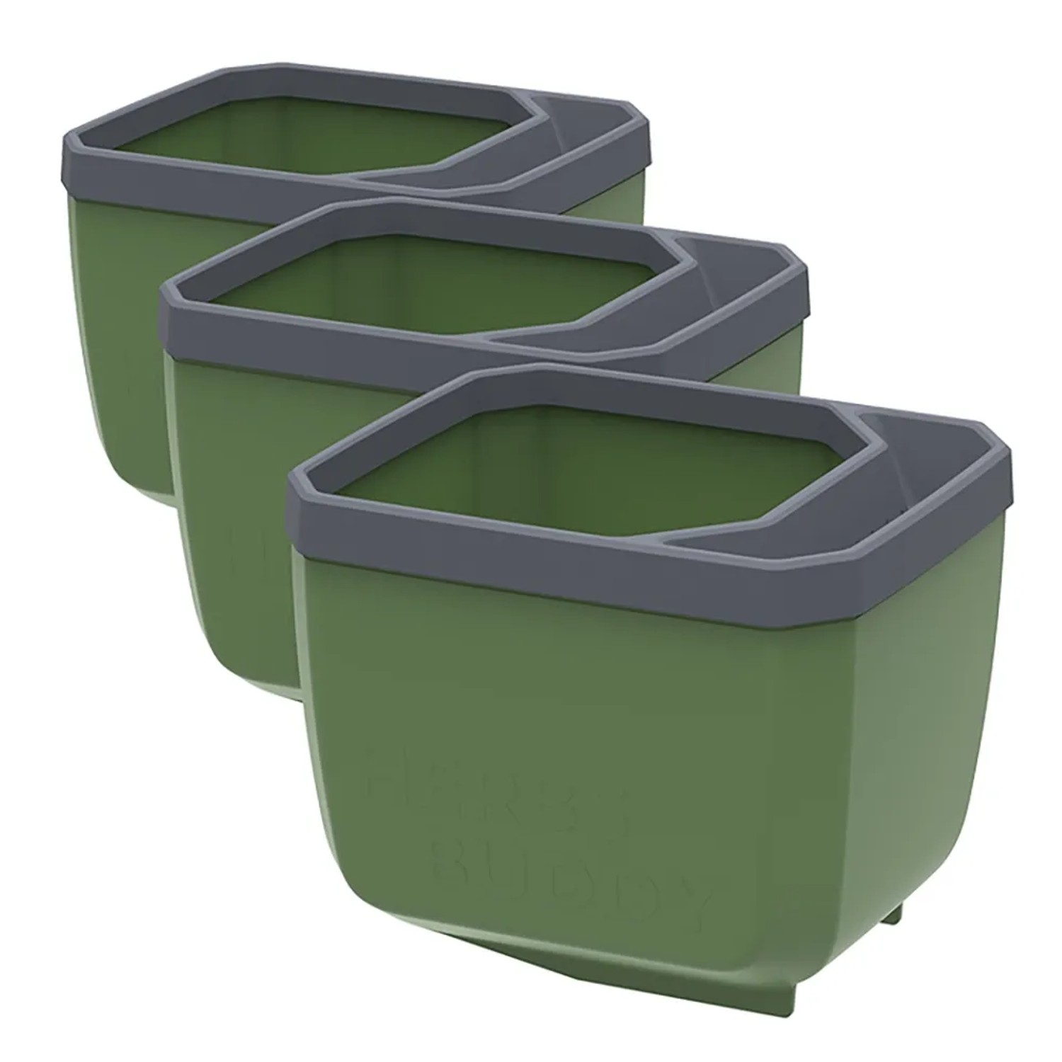 Gusta Garden Anzuchtgefäß Herbs Buddy Blau 16,3 x 14,5 x 14,9 cm