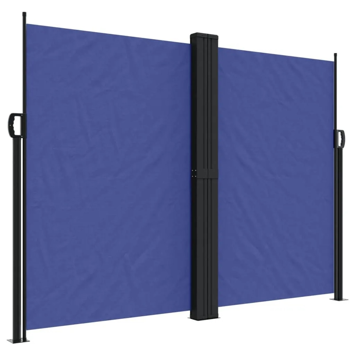 vidaXL Seitenmarkise Ausziehbar Blau 180x1200 cm 4004836