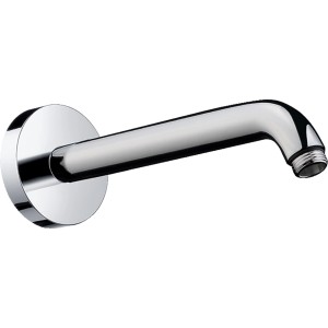 Hansgrohe Brausearm, 23 cm, Chrom, zur Wandmontage im Badezimmer.
