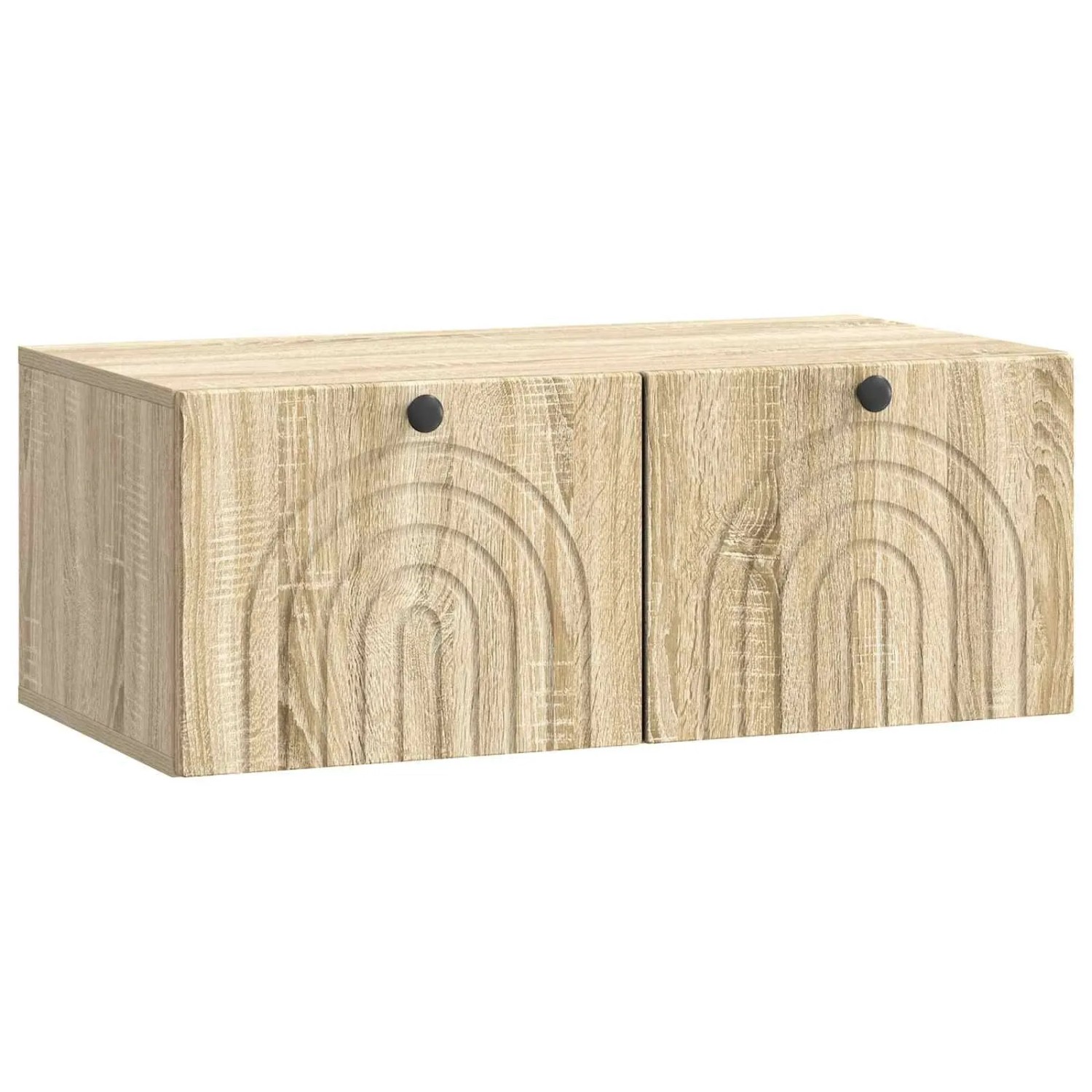 vidaXL Wandmontierter TV-Schrank Sonoma-Eiche 78,5 x 41 x 30 cm 898177