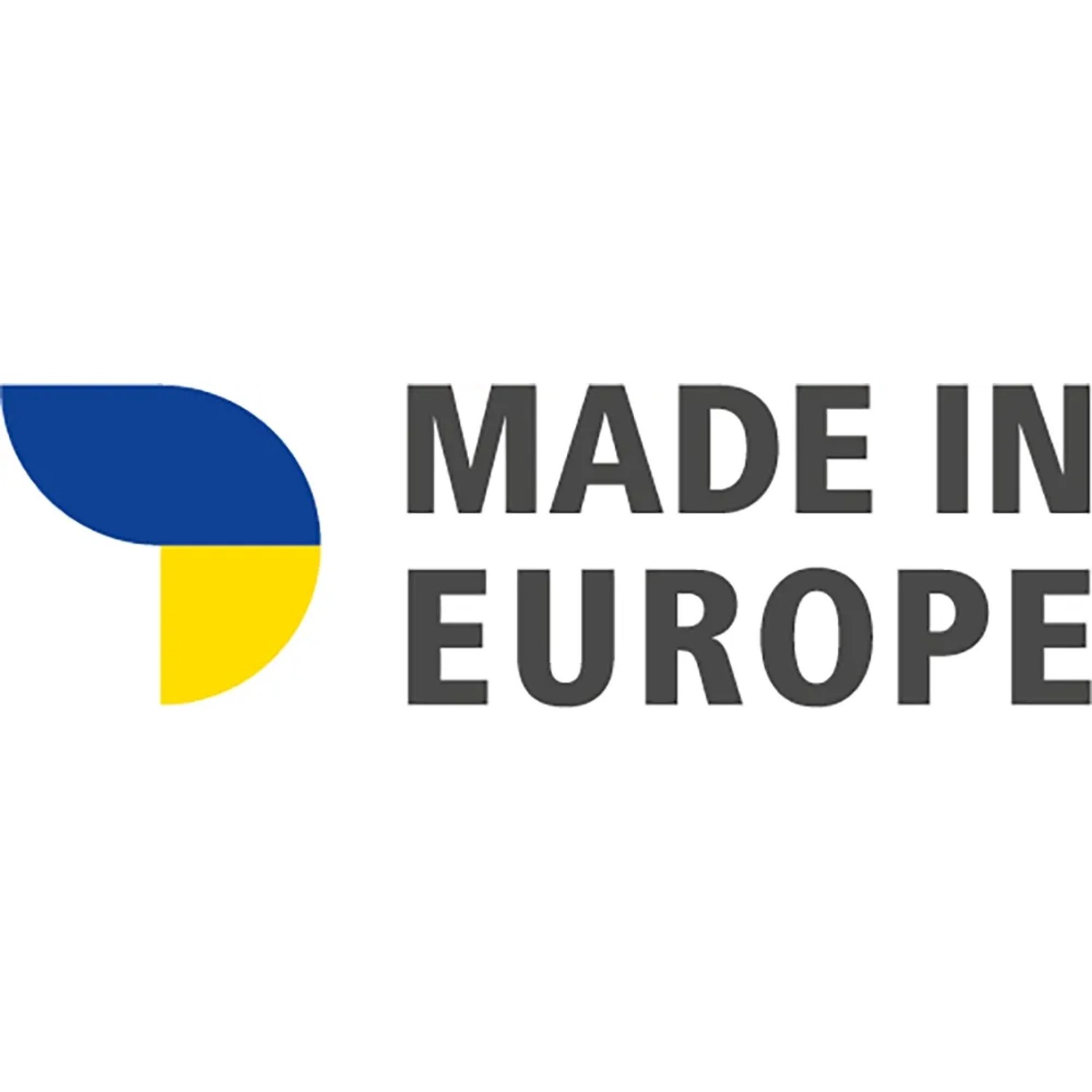 „Made in Europe“-Logo mit ukrainischer Flagge für wolfcraft Werkstückauflagen.