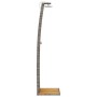 vidaXL Gartendusche Grau 55x60x224 cm Poly Rattan und Akazienholz 368210_6