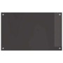 vidaXL Küchenrückwand 2 pcs Dunkelgrau 80 x 50 cm Gehärtetes Glas 3415462_4