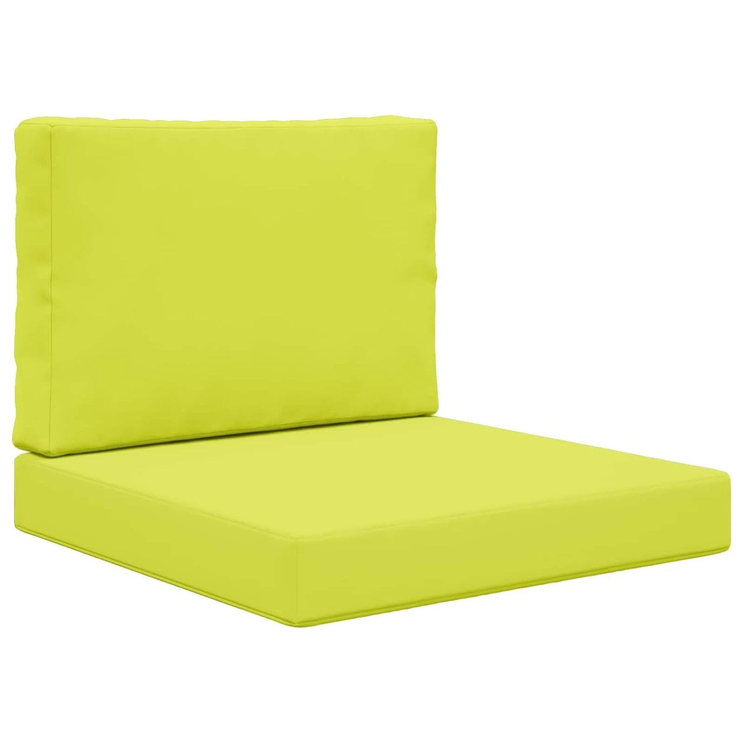 vidaXL Sofakissen für Draußen 2-Tlg Grün Polyester 900715