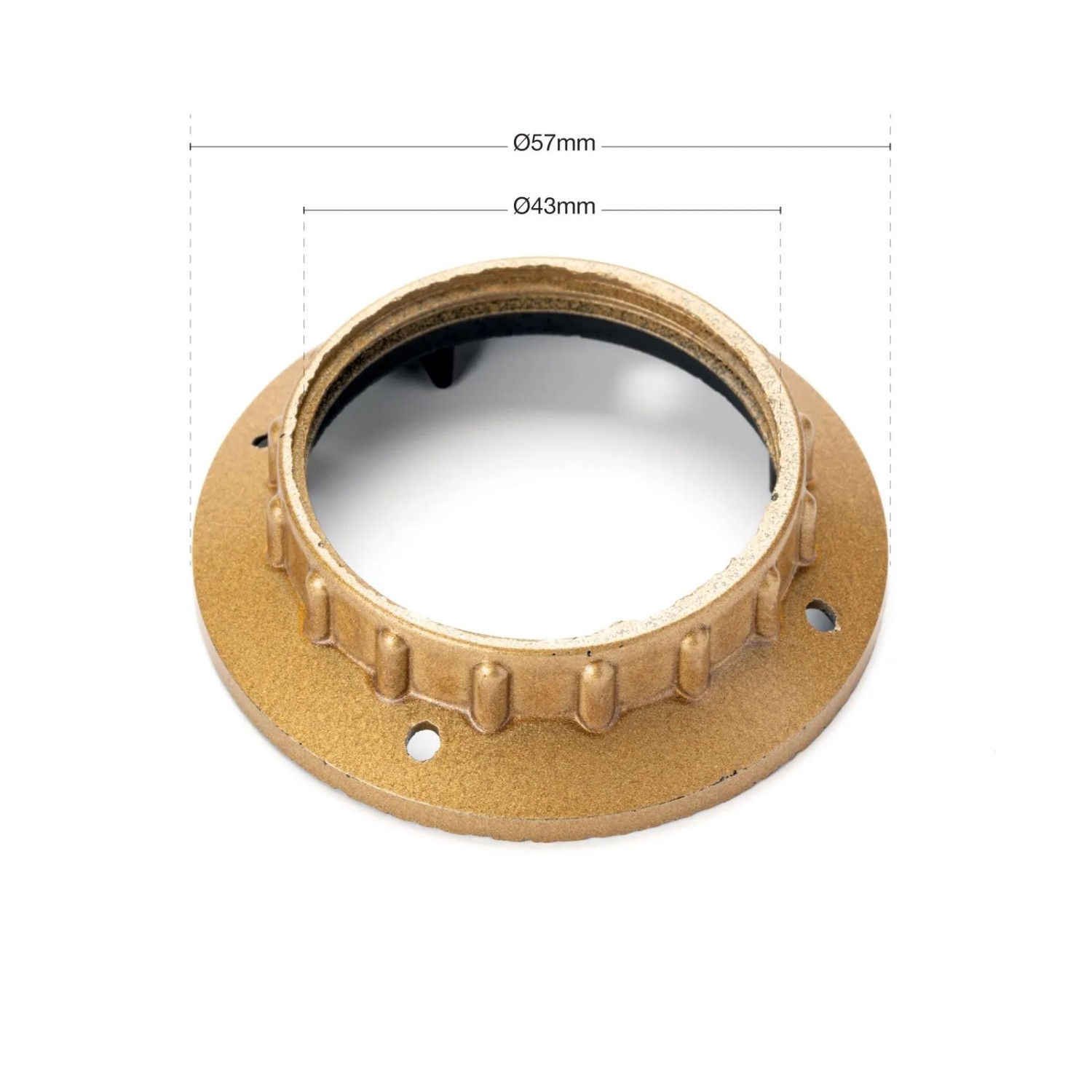 ORION 10 Stück Schraubringe G9 - Lampenschirmhalterungen 20mm Aus PVC