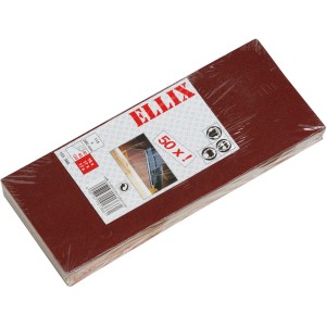 50-teiliges Schleifstreifen-Set (K40, K80, K120) für Schwingschleifer, geeignet für Holz.