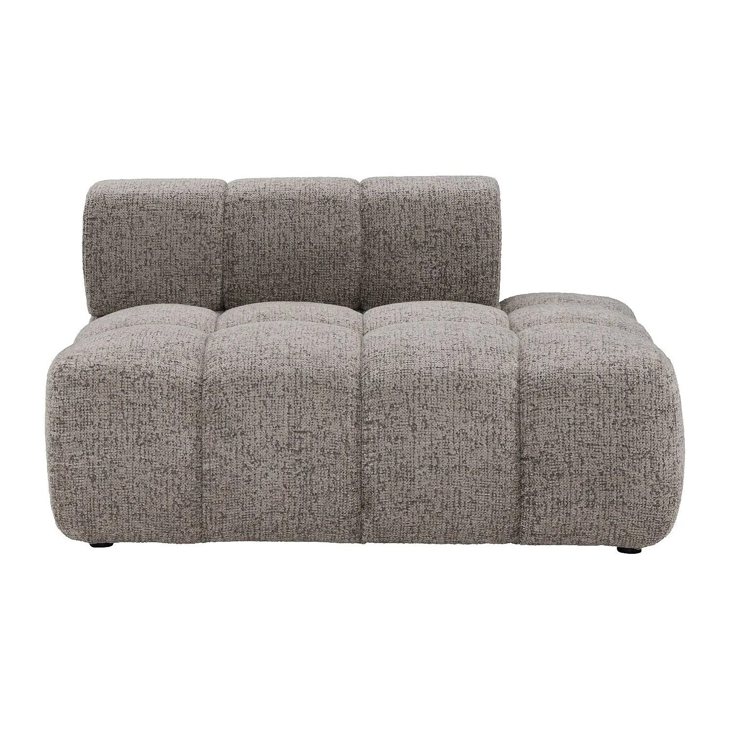 Vente-unique Recamiere Ohne Schlaffunktion Facivil Taupe 125 cm