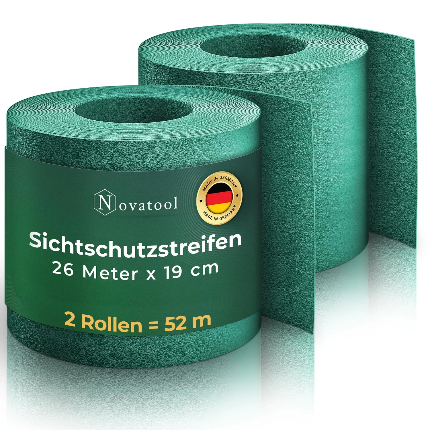 Novatool  PP 78m Zaunsichtschutzrollen Grün für Doppelstabmattenzaun für 30 günstig online kaufen