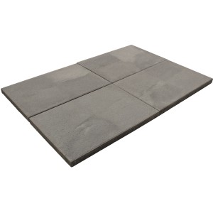 Diephaus Terrassenplatte Dura Quarzit, 60x40 cm, kugelgestrahlte Betonplatte für Terrasse und Gehweg.