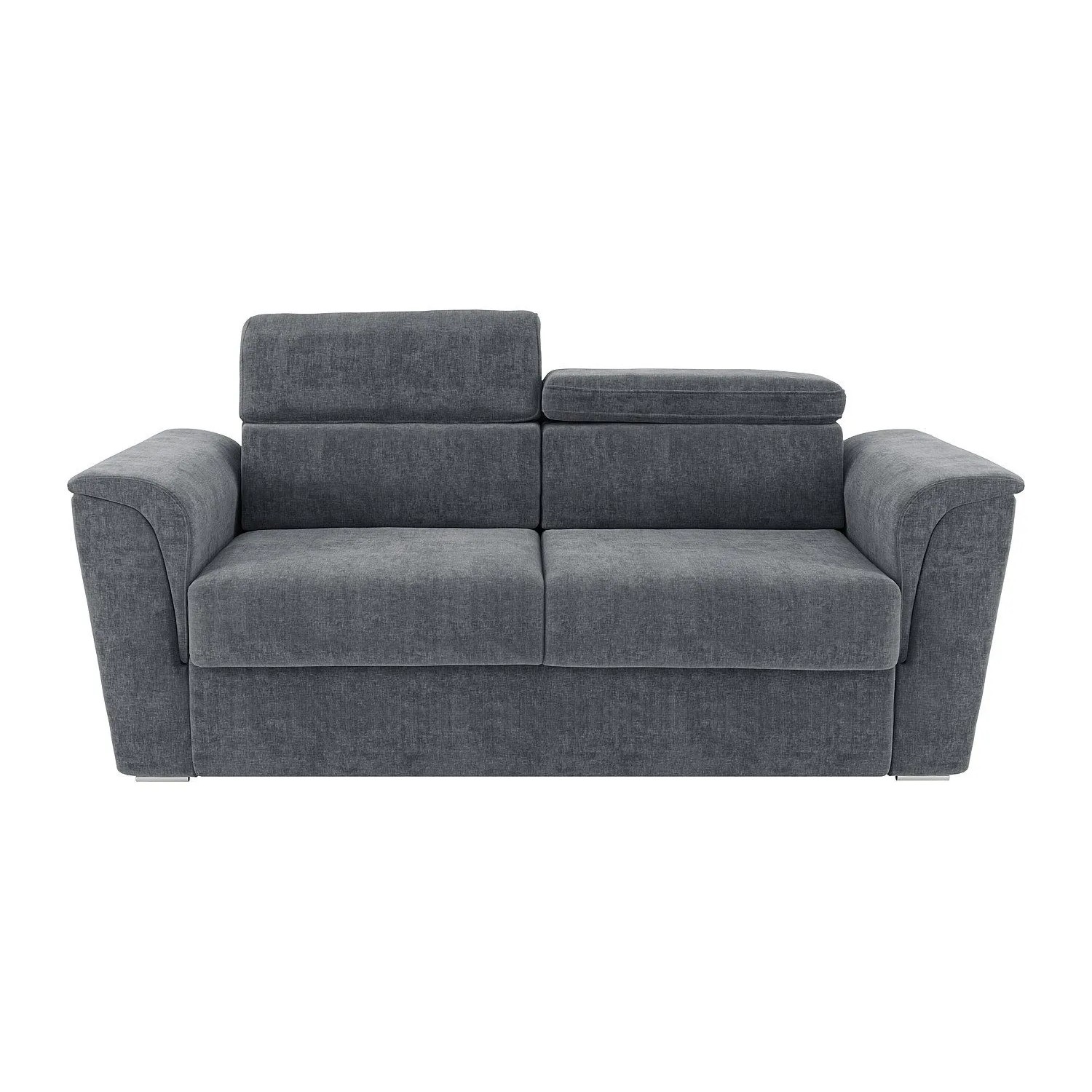 Vente-unique Schlafsofa Rizora Anthrazitgrau 230 cm